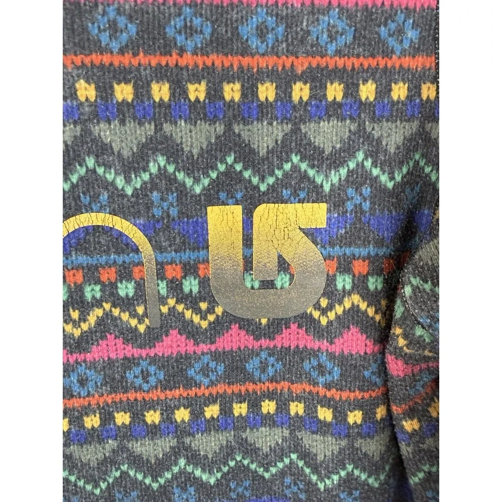 Burton Snowboard Dry Ride Mid Weight Thermal Base Layer Aztec Women's S Spellout